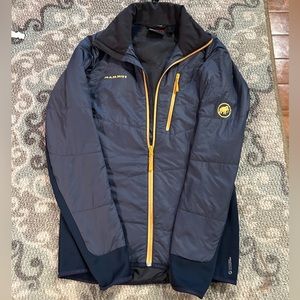 Men's Mammut blue Insulated Pertex Quantum Full Zip Jacket Size M